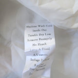 Frank & Eileen Joedy Shirt White Crinkle Cotton Size Medium Long Sleeve Top