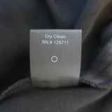 Jenni Kayne Demi Wide Leg Pants Black Satin Size Extra Small