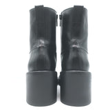 Ann Demeulemeester Noor Ankle Boots Black Leather Size 36.5