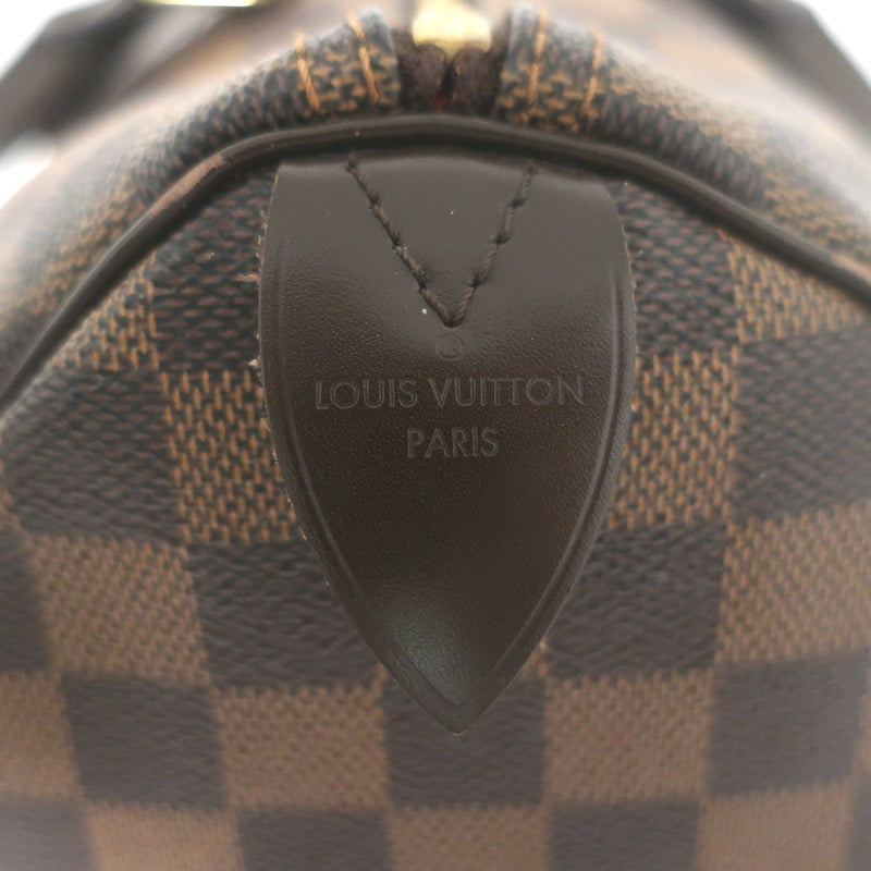 Louis Vuitton Speedy 35 Bag Damier Ebene Canvas