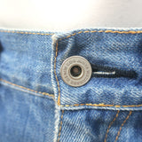 Junya Watanabe Comme des Garcons Patchwork Distressed Jeans Blue