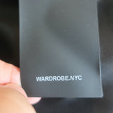 WARDROBE.NYC Contour Blazer Black/White Checked Stretch Wool Size Small