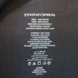 Jonathan Simkhai Kennedi Cutout Maxi Dress Black Cotton Size Small