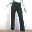 Zadig & Voltaire Poeme Side Stripe Track Pants Black Stretch Crepe Size 36