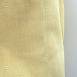 Dior Homme 1947 Logo-Embroidered Denim Jacket Pale Yellow Size 54