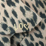 Zadig & Voltaire Visko Leopard Print Jacket Size 40 Double Breasted Blazer