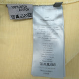 Dior Homme 1947 Logo-Embroidered Denim Jacket Pale Yellow Size 54