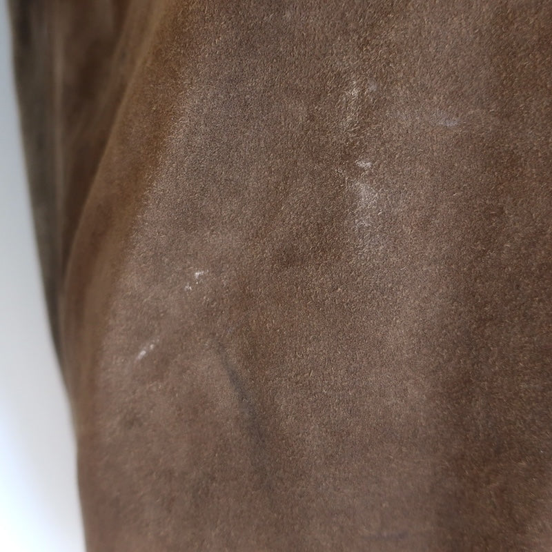 Polo Ralph Lauren Suede Shirt Jacket Dark Brown Size Large