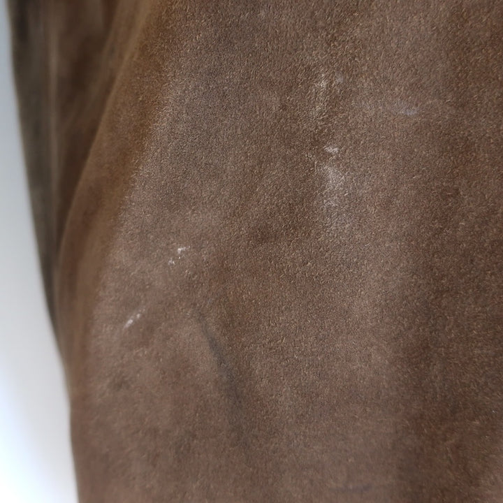 Polo Ralph Lauren Suede Shirt Jacket Dark Brown Size Large