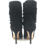Gianvito Rossi Cecile Slouch Ankle Boots Black Suede Size 36.5