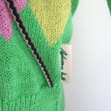 Andersson Bell Joy Argyle Cardigan Green Size Extra Small