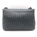 Bottega Veneta Olimpia Small Shoulder Bag Black Intrecciato Leather Crossbody