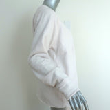 James Perse Raglan Sweatshirt Cream French Terry Size 4