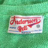 Andersson Bell Joy Argyle Cardigan Green Size Extra Small