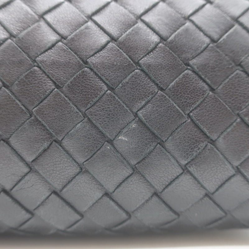 Bottega Veneta Olimpia Small Shoulder Bag Black Intrecciato Leather Crossbody