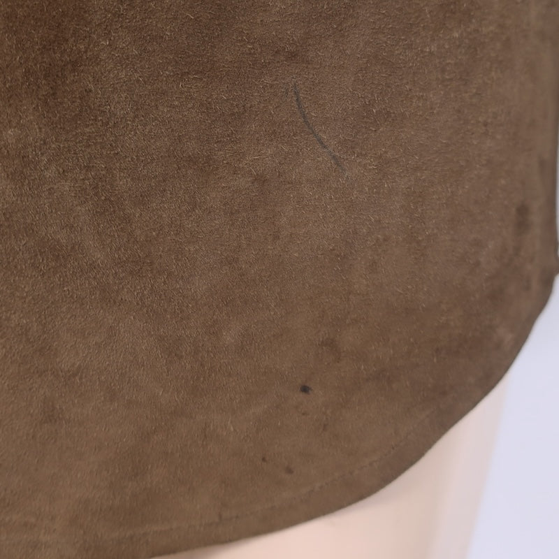 Polo Ralph Lauren Suede Shirt Jacket Dark Brown Size Large