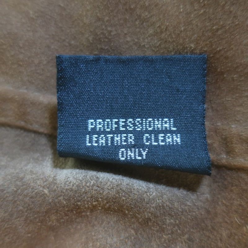 Polo Ralph Lauren Suede Shirt Jacket Dark Brown Size Large