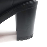 Christian Louboutin Capahutta 70 Spiked Chelsea Boots Black Leather Size 36