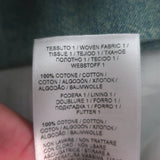 Bottega Veneta Double Breasted Chambray Denim Jacket Light Blue Size 46