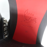 Christian Louboutin Capahutta 70 Spiked Chelsea Boots Black Leather Size 36