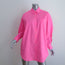 The Frankie Shop Melody Oversized Shirt Neon Pink Cotton Size Extra Small/Small
