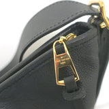 Louis Vuitton Carryall MM Shoulder Bag Black Monogram Empreinte Leather