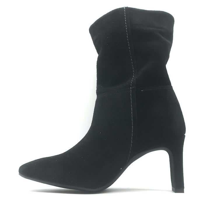 Free People Claudette Slouch Boots Black Suede Size 6