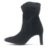 Free People Claudette Slouch Boots Black Suede Size 6