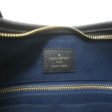 Louis Vuitton Carryall MM Shoulder Bag Black Monogram Empreinte Leather