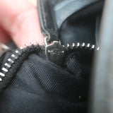 Saint Laurent Niki Wallet on Chain Dark Gray Matelasse Leather Mini Crossbody