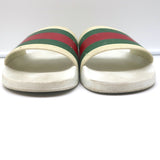 Gucci Pursuit 72 Pool Slides White Size 7