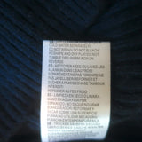 Minnie Rose Ribbed Cashmere Collared Cardigan Navy Size Extra Small NEW