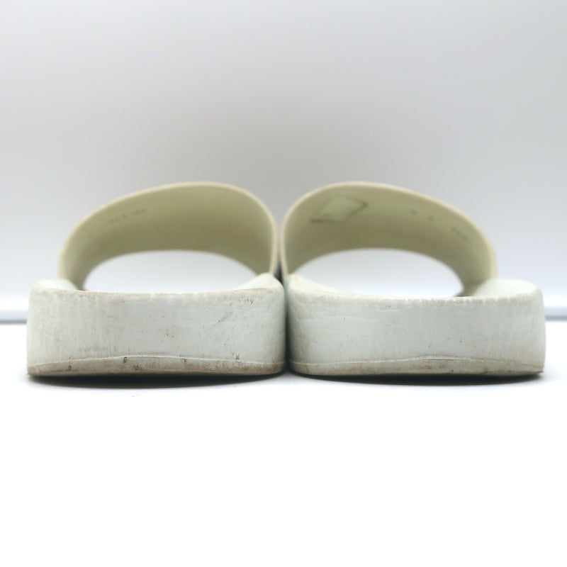 Gucci Pursuit 72 Pool Slides White Size 7