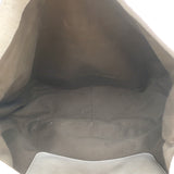 Chloe Marcie Medium Saddle Bag Cream Grained Leather Crossbody