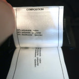 Chanel 15P Runway Embroidered Neoprene Jacket Black Size 42