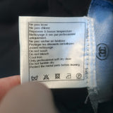 Chanel 15P Runway Embroidered Neoprene Jacket Black Size 42