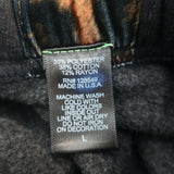 Aviator Nation Cheetah Stripe Sweatpants Black Size Large