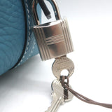 Hermes Picotin Lock 18 Bag Blue Jean Taurillon Clemence Leather NEW