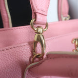 Chanel 2004 Cerf Executive Tote Pink Caviar Leather Large Shoulder Bag