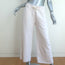 James Perse Wide Leg Cropped Sweatpants Cream Size 3