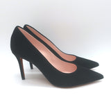 Celine Pointed Toe Pumps Black Suede Size 36