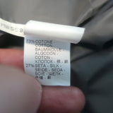 Brunello Cucinelli Asymmetric-Zip Down Puffer Vest Sage Cotton-Silk Size 40