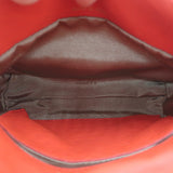 Lanvin Happy Mini Pop Crossbody Bag Red Quilted Leather