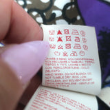 Marni V-Neck Dress Purpe/Blue Printed Crepe Size 38