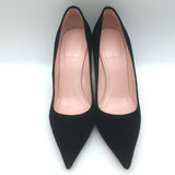 Celine Pointed Toe Pumps Black Suede Size 36
