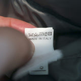 Brunello Cucinelli Asymmetric-Zip Down Puffer Vest Sage Cotton-Silk Size 40