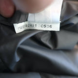 Brunello Cucinelli Asymmetric-Zip Down Puffer Vest Sage Cotton-Silk Size 40