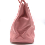 Chanel 2004 Cerf Executive Tote Pink Caviar Leather Large Shoulder Bag