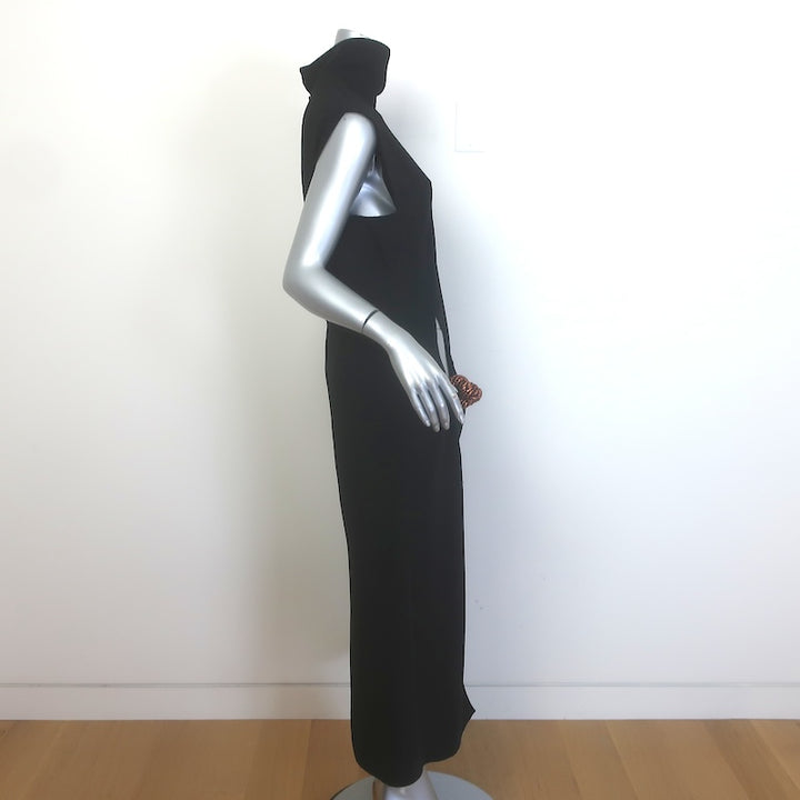 Johanna Ortiz Feminine Forces Cutout Ankle Dress Black Size 8