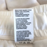 James Perse Wide Leg Cropped Sweatpants Cream Size 3